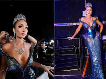 施华洛世奇3D打印连衣裙成为环球小姐选美大赛的焦点